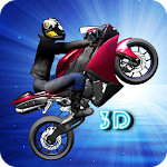 Cover Image of Unduh Wheelie Rider 3D - Lalu Lintas 3D  APK
