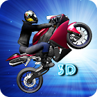 Wheelie Rider 3D - Traffic rider wheelies rider 3