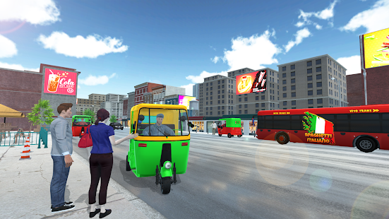 City Tuk Tuk Auto Rickshaw 1.1 APK screenshots 11