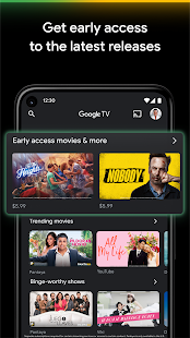 Google TV Varies with device screenshots 3