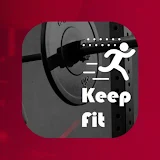 Steps and fitness app tracker icon