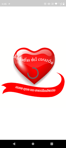 Android application Melodias del corazon screenshort