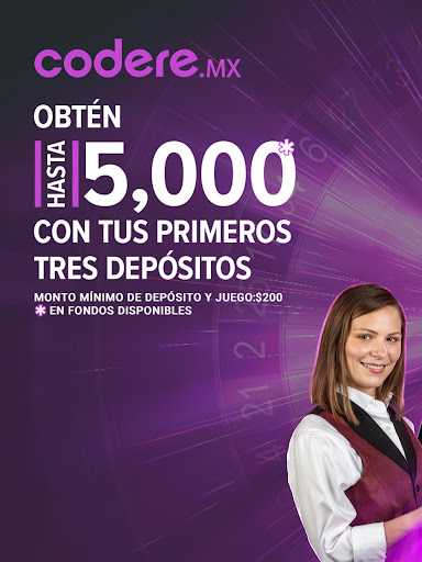 Codere: Casino Online México screenshot 8