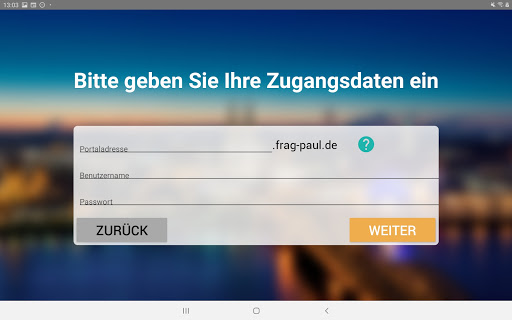 fragPaul - Zeitterminal Screen 2