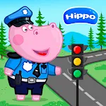 Cover Image of Download Policeman Hippo: Road traffic  APK