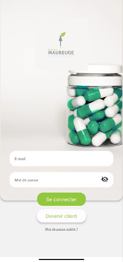 Android application Pharmacie du Maubeuge screenshort