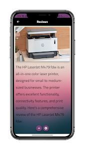 HP LaserJet m479 fdw App Guide