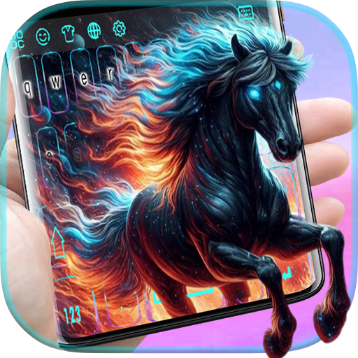 Equine keyboard logo