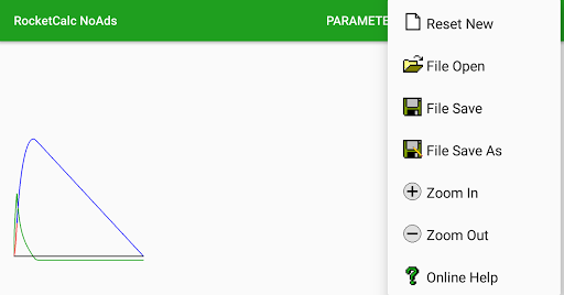 RocketCalc Screen 3