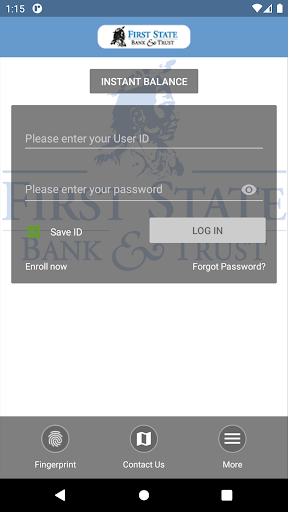 First State KS Mobile Banking Screen 2