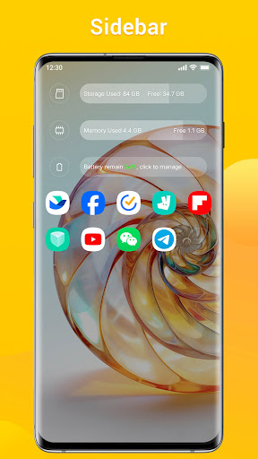 Screenshot of Super S10 Launcher, Galaxy S10