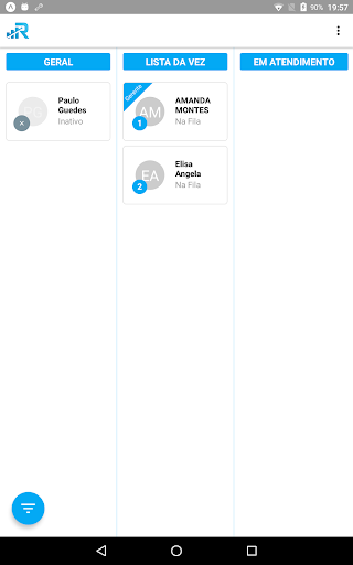 Realytics - Customer flow (RFl Screen 2
