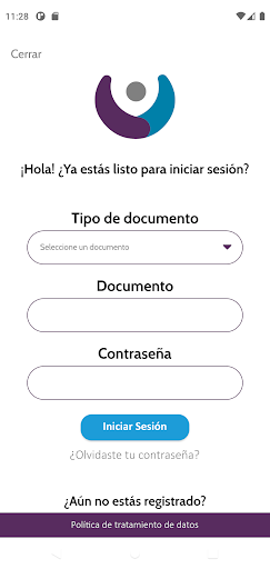 Android application San Rafael Contigo screenshort