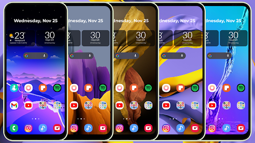 Samsung A15 Launcher & Themes Screen 3