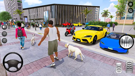 3D игра о парковке автомобиля