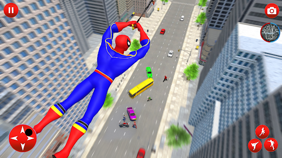 Flying Spider- Superhero Games  Screenshots 1