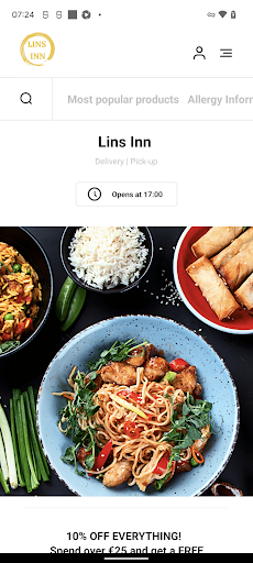 Android application Lins Inn Dublin screenshort