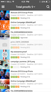 Screenshot 2 Workfront Proof android