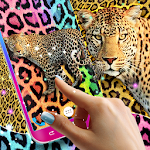 Cover Image of Download Cheetah leopard print live wallpaper 15.1 APK