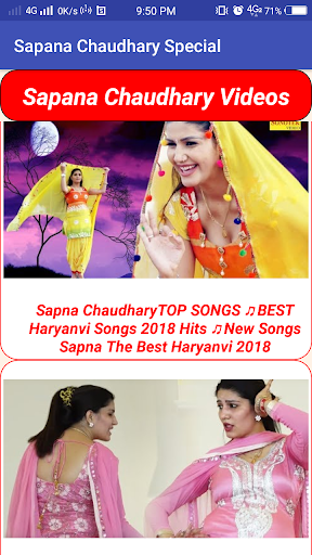 Sapna Chaudhary Videos Screen 2