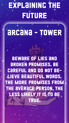 Tarot Divination | Fingerprint Screen 3