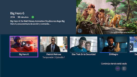 Sky: canales de TV y series Screenshot