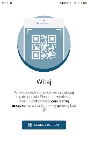 Android application Shodann Geo Time Tracking screenshort
