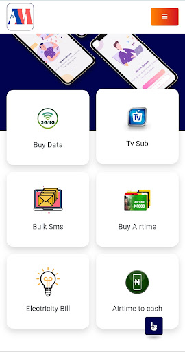 Ashmobile - Airtime & Data Screen 2