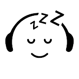 Relaxation sounds for sleep: sea, clock, forest icon