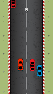 Traffic car racing