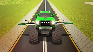 Flying Truck Pilot Driving 3D - Screenshot 2