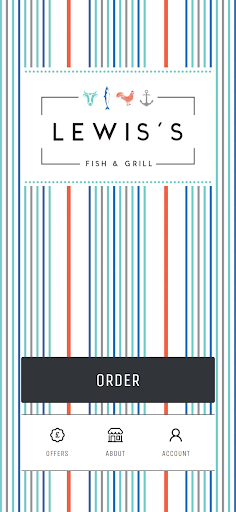 Android application Lewis's Fish and Grill screenshort
