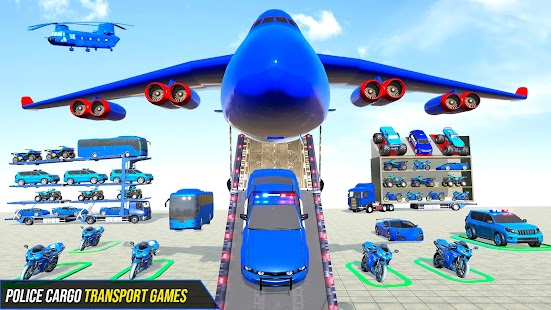 Police Transporter Bike Games Screenshot