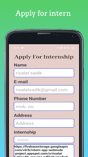 Intern X Screen 2