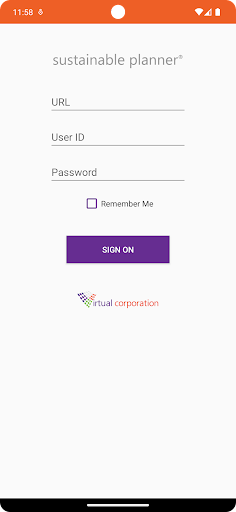 Android application Sustainable Planner screenshort