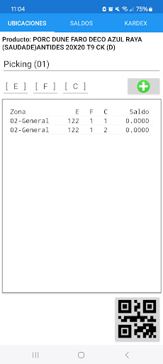 Cronus ERP Móvil Screen 3