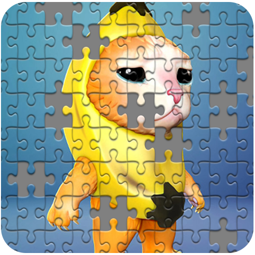 Banana Cat Puzzle Jigsaw