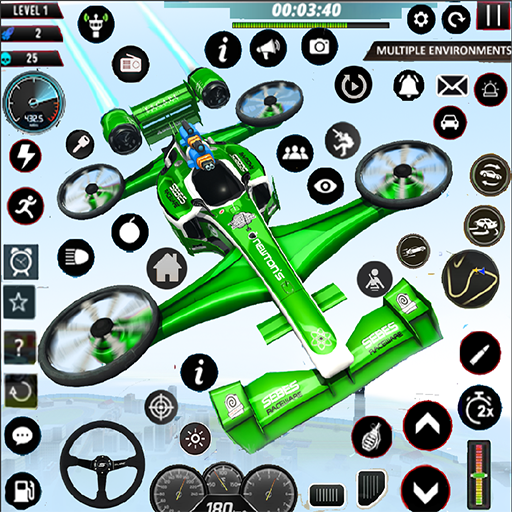 Flying Formula Car Racing Game 5.1.9 Icon