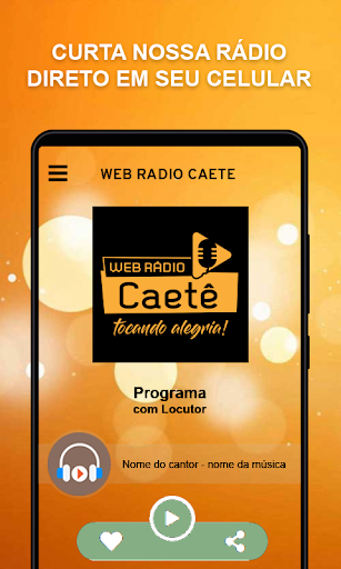 Web Rádio Caête Screen 2