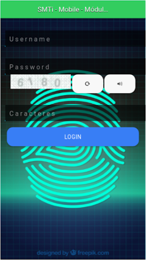 Android application SMTi - Módulo TST screenshort