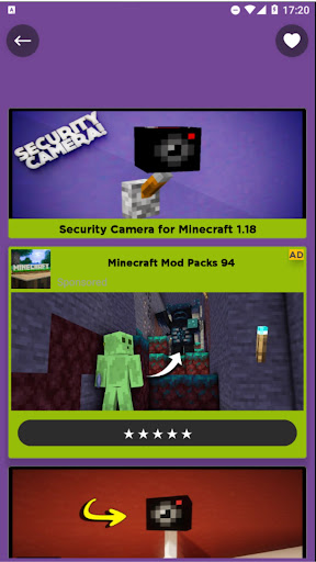 Security Camera Mod for MCPE