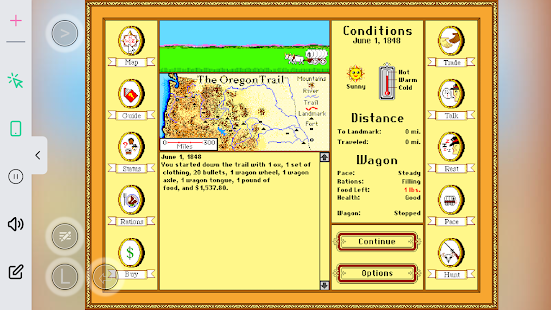 Oregon Trail Deluxe DOS Player Screenshot