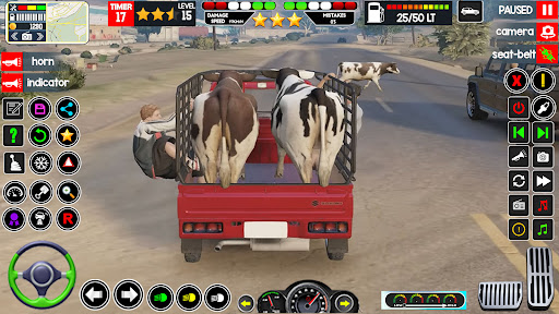 Cargo Truck Game Animal Cargo
