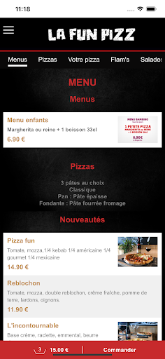 FunPizz Screen 3
