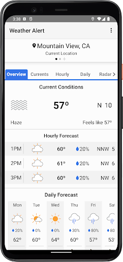 Weather Alert screenshot 0