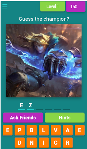 LoL Quiz - Guess the League of Legends Champions