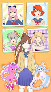 Anime Moe Girls Dress Up Games  screenshots 1