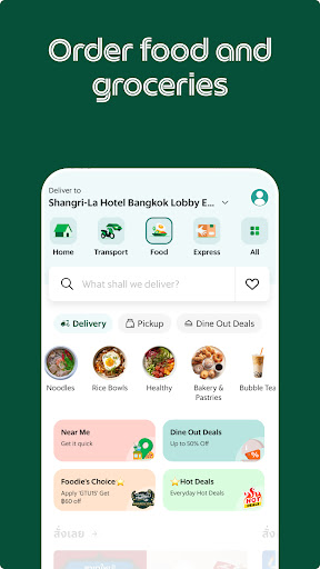 Screenshot of Grab - Taxi & Food Delivery