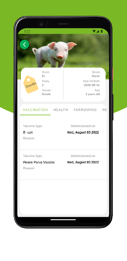 Lunga - Farm Management App Screen 3