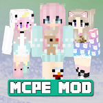 Cover Image of ダウンロード Kawaii Skin for MCPE 1.4 APK